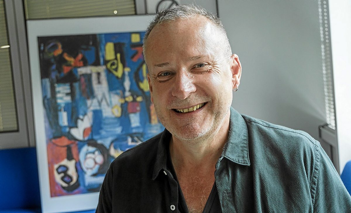 Aritz Branton Booktegi kultura proiektuaren sustatzaile nagusia da. (Jon URBE / FOKU)