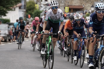 Mikel Nieve, en la última clásica de Ordizia, ha acabado bien su temporada con el Caja Rural-RGA