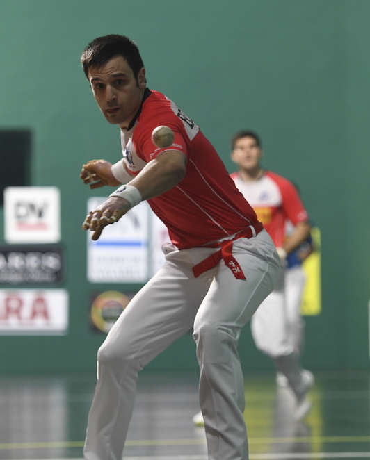 Danel Elezkano ha cuajado un partido convincente.