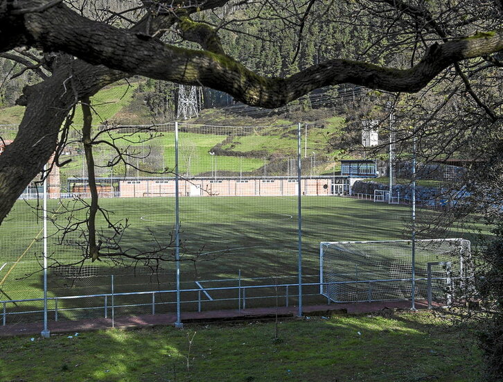 Campo de fútbol de Basteita.