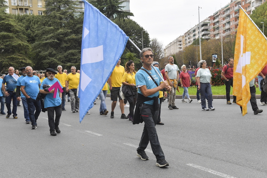 Sarek larunbat honetan deitutako manifestazioa.