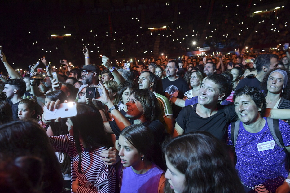 Une hunkigarriak izan dira kontzertuetan.