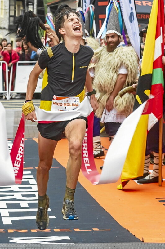 Molina, lasterketako eta Munduko Kopako irabazlea.