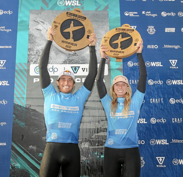 Irabazleak, Fioravanti eta Callaghan.