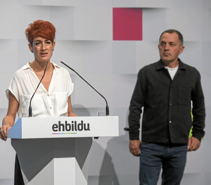 Bakartxo Ruiz eta Unai Urruzuno.