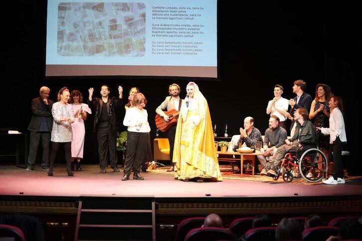 Gala de entrega de los premios Besarkada 2022.