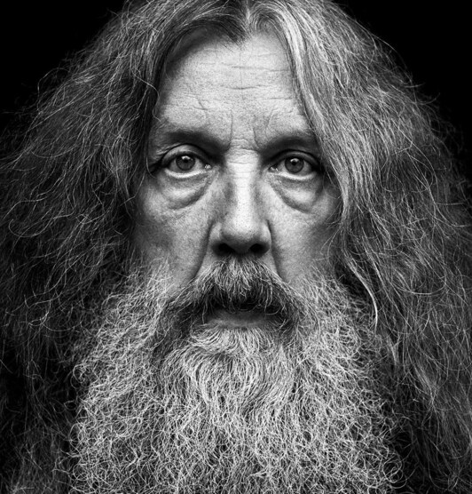 Alan Moore, escritor, mago del caos y anarquista confeso.