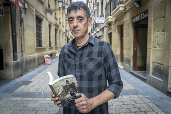 Alberto Ladron idazlea, bere azken eleberria aurkezten