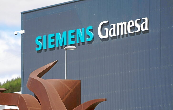 Imagen de archivo de la planta de Siemens Gamesa en Agoitz.