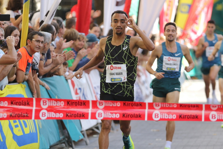 Isaac Nader ha ganado la prueba masculina.