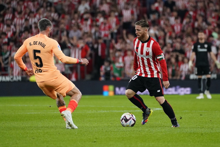 Muniain se ha convertido en el quinto jugador con más partidos en la historia del Athletic.