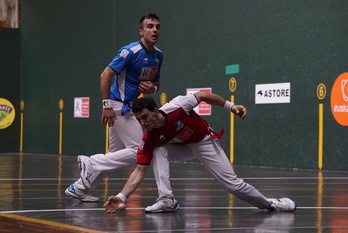 Altuna III.ak ezin izan du partida apurtu Peñak mina sentitu duen arte. 