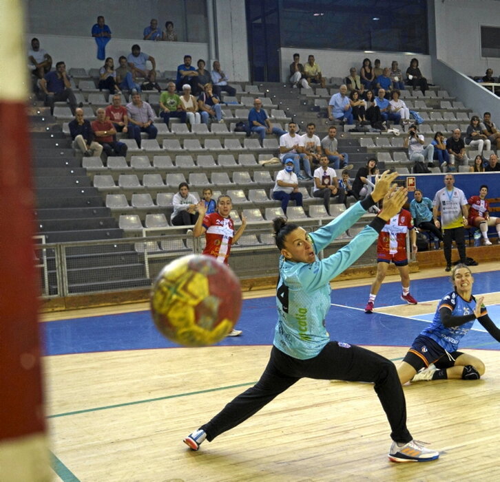 Erauskinek hiru gol sartu zituen.