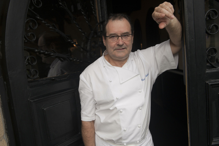 Hilario Arbelaitz sukaldaria, Zuberoa jatetxearen atarian