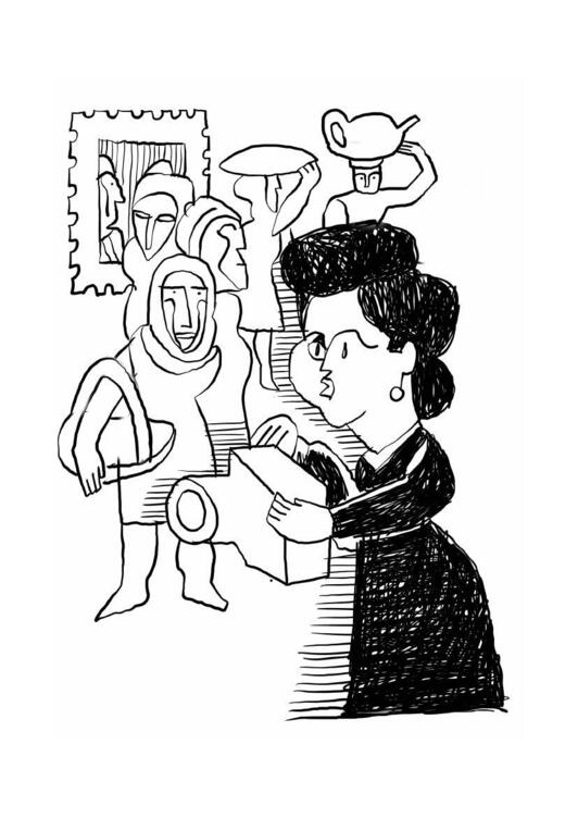 Eulalia Abaitua, pionera en la fotografía vasca, figura entre las 119 personalidades de 'Aurpegrafiak'.