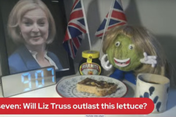 Truss frente a la lechuga, en ‘Daily Star’.