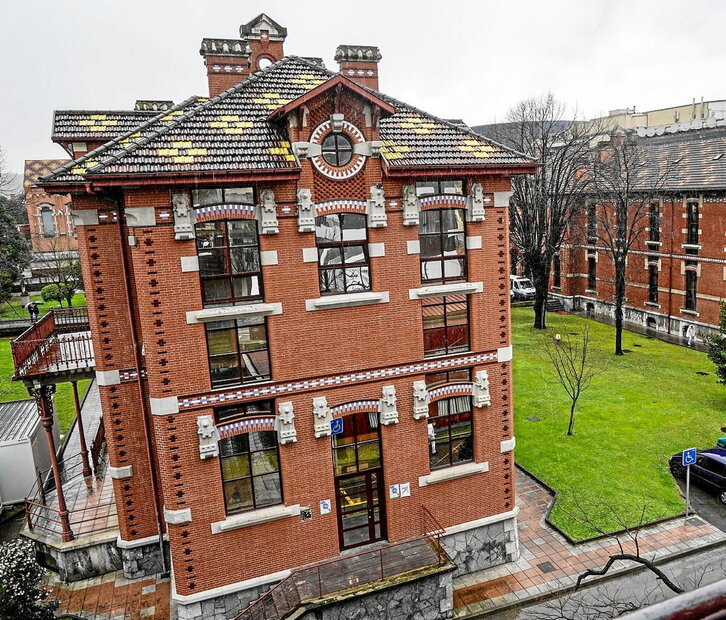 Hospital de Basurto, donde fue secuestrado el bebé.