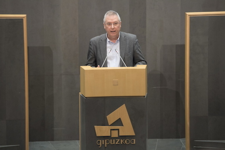 El presidente de GHK, José Igancio Asensio, en una comparecencia en JJGG.