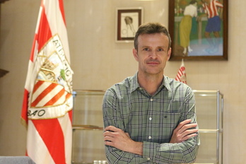 Jon Uriarte, presidente del Athletic Club