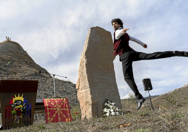 Acto ayer en la fosa de las Tres Cruces, verdadera cara de la justicia franquista.