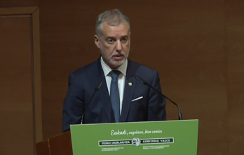El lehendakari, Iñigo Urkullu, ha abierto la jornada sobre autogobierno.
