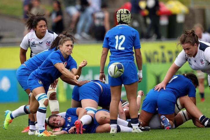 La victoria sobre EEUU abrió a Italia el camino hacia cuartos de final.