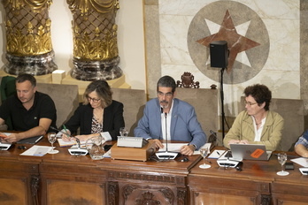 Intervención del alcalde de Donostia, Eneko Goia.
