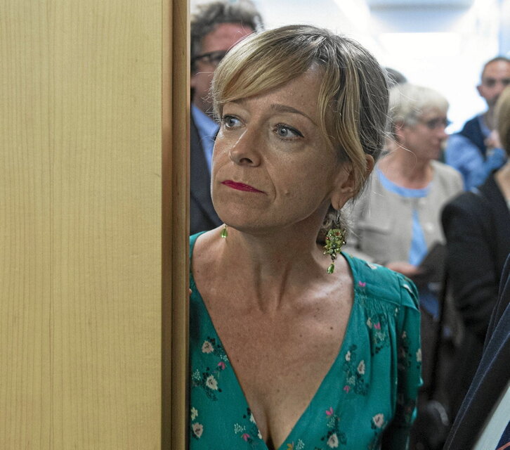 La actual portavoz de la Diputación, Eider Mendoza, en una imagen de archivo.