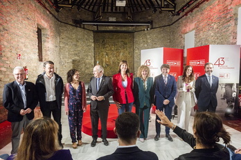 Acto celebrado por el PSE el lunes en Gasteiz.