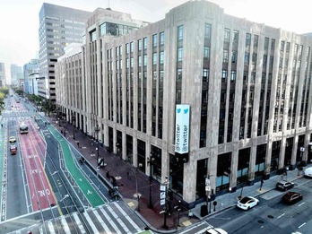 Cuartel general de Twitter, en San Francisco. 