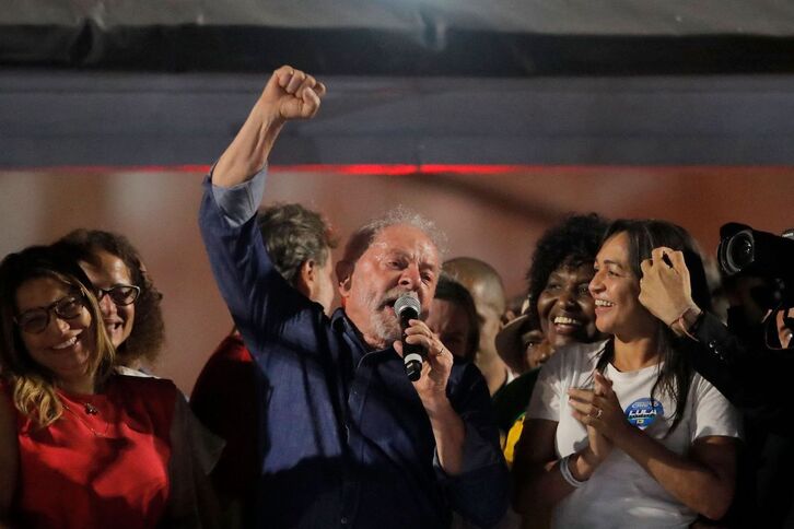 El presidente electo de Brasil, Luiz Inácio Lula Da Silva.