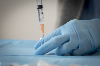 Imagen de archivo de una vacuna.