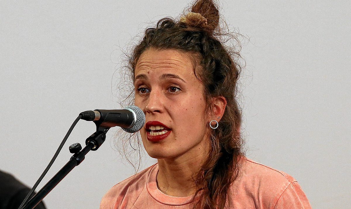 Ane Labaka Gotaineko saioan. Bob EDME