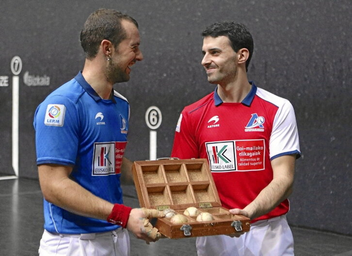 Elordi eta Altuna, atzoko aukeraketan.