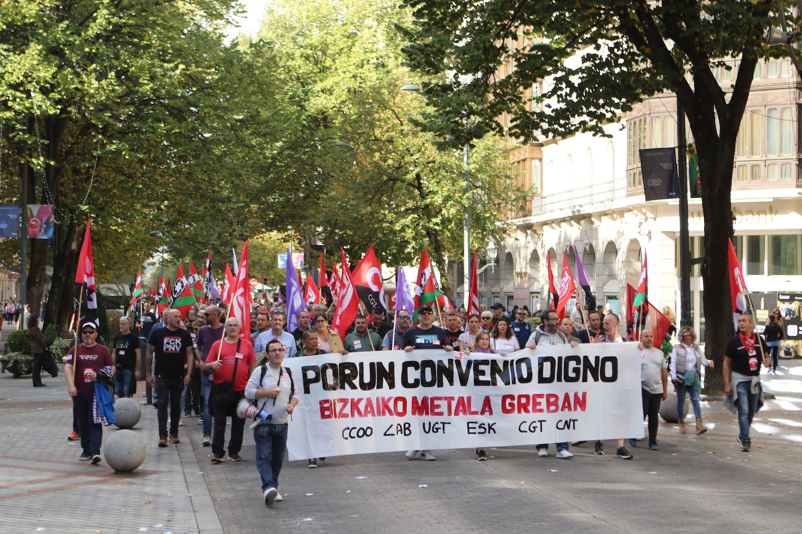 Anuncian una semana de huelga en el Metal de Bizkaia si la patronal no ...