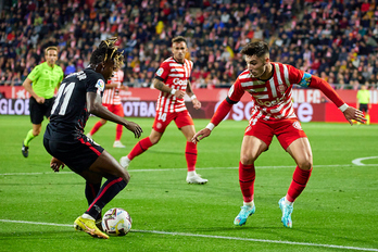 Nico Williams ha sido el atacante más entonado del Athletic.