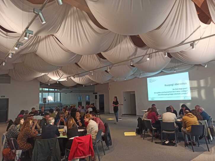 Herritar Batzarraren lehen asteburuko saioa.