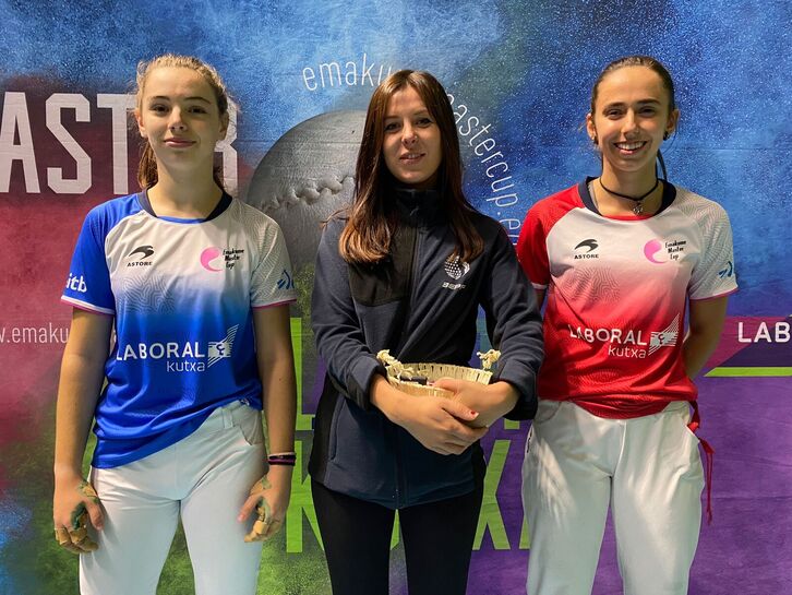 Leire Garaik ikaragarri asmatu du errematean final laurdenetara heltzeko.