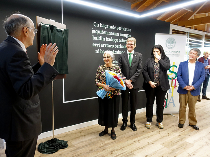 Knörr-en familia Gasteizen egindako omenaldian izan da gaur. 