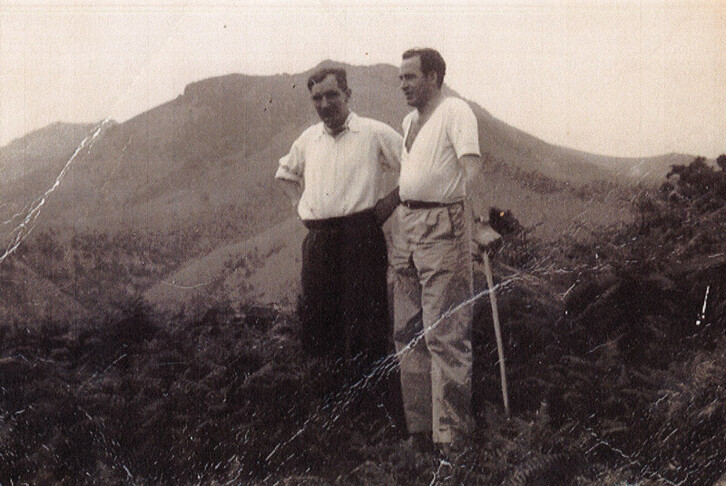 Manuel Iturrioz eta Pedro Okamika mugalariak