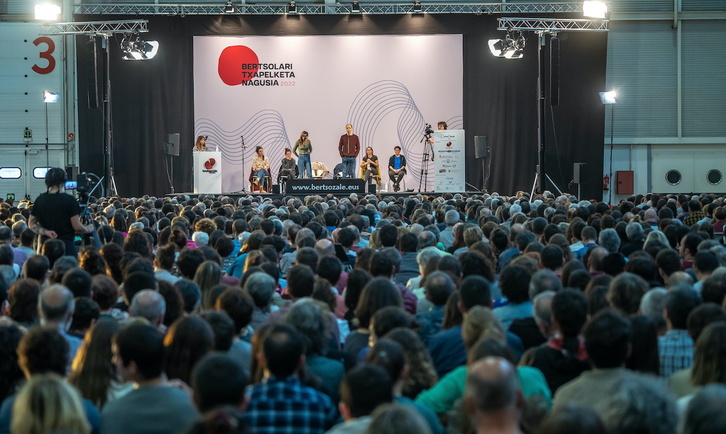 Bertsolari Txapelketa Nagusiko Irungo finalaurrekoa