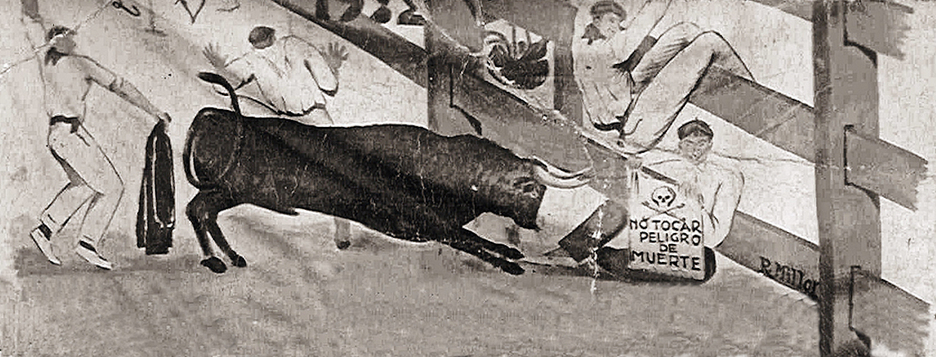 Pancarta de La Veleta correspondiente al año 1932. Pancarta de La Veleta correspondiente al año 1932.