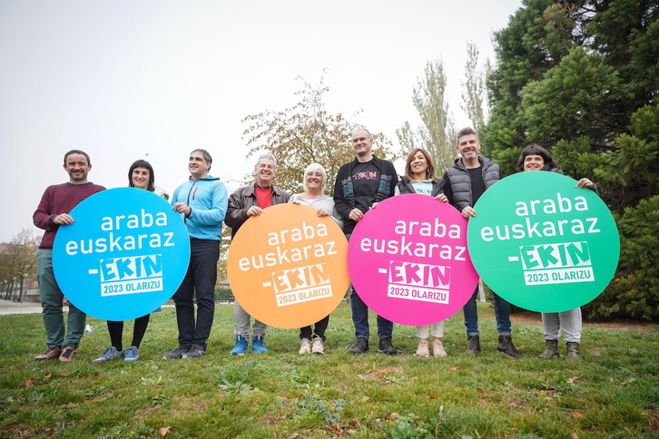 2023ko Araba Euskarazen aurkezpena, Gasteizen.