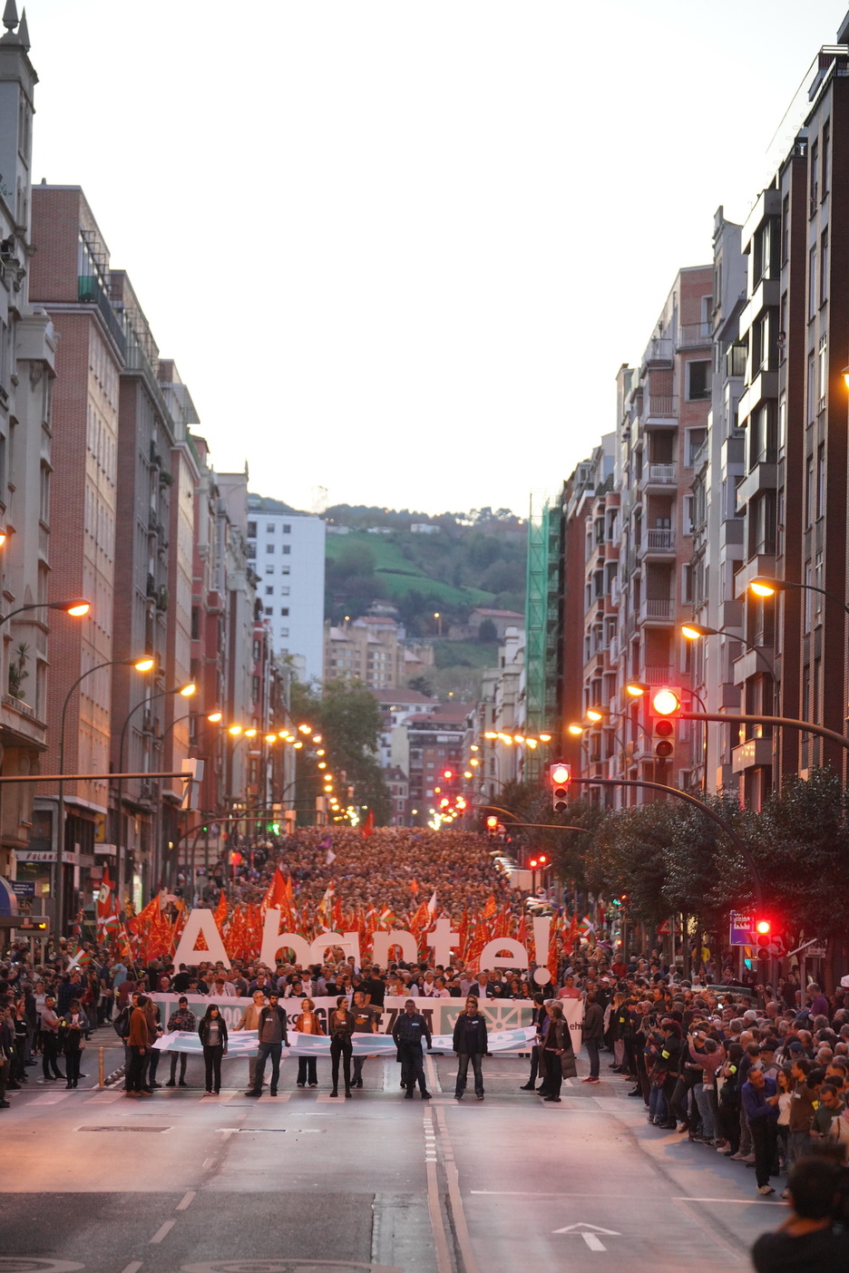 1.359 izan dira EH Bilduko udaletako ordezkariak, 60 autobus baino gehiago Euskal Herriko toki desberdinetatik iritsi direnak.