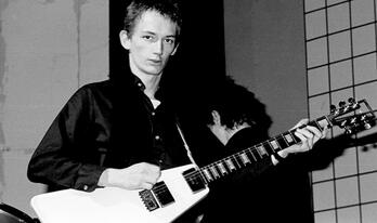 El guitarrista Keith Levene.