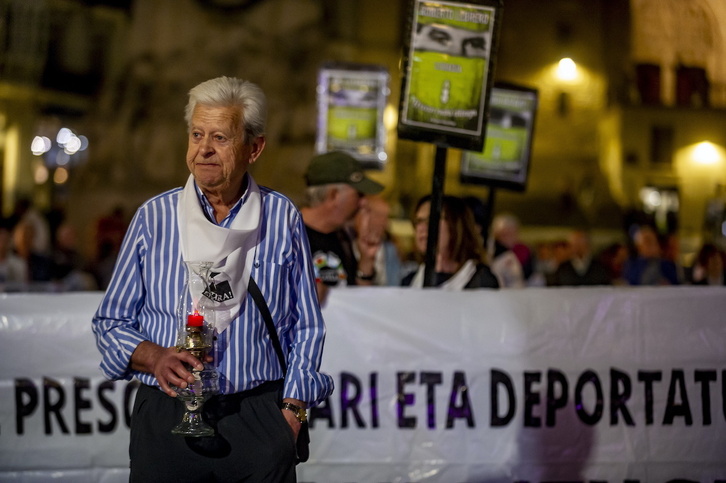 Euskal Herriratzeko aldarria, Gasteizen eginiko elkarretaratze batean.