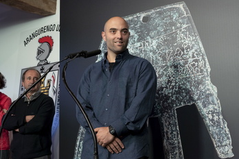 Mattin Aiestaran, Arantzadi Zientzia Elkarteko arkeologoa.