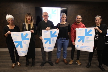 Urtarrilaren 7an Bilboko kaleak betetzeko deia egin dute Sarek, Bake Bideak eta Bakegileek.