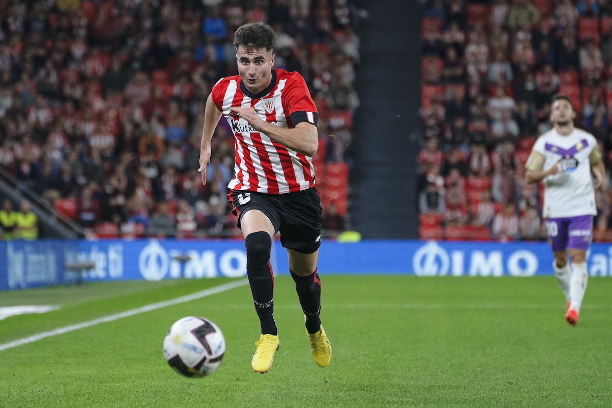 Morcillo ha dispuesto de 65 minutos en los diez partidos que ha participado esta temporada. (Aritz LOIOLA / FOKU)