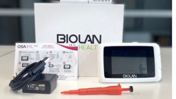 El dispositivo está compuesto por un lector electrónico de medida y unas tiras reactivas desechables. 